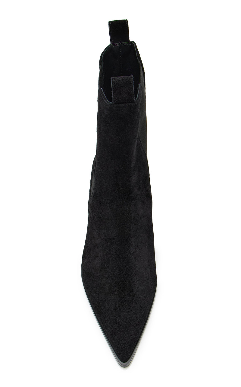 Aeyde Kiki Suede Boots black outlook