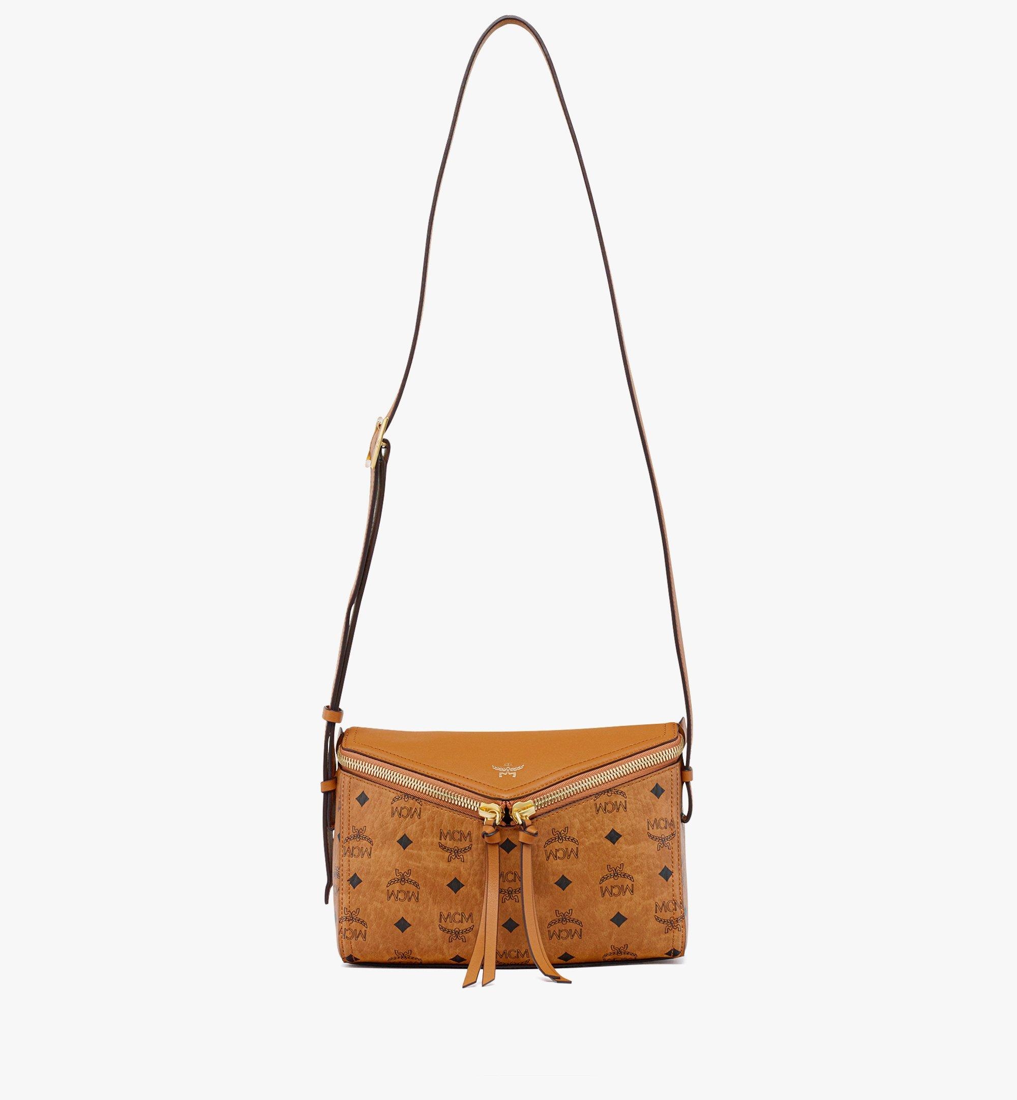 Diamond 3D Shoulder Bag in Visetos Leather Mix - 5