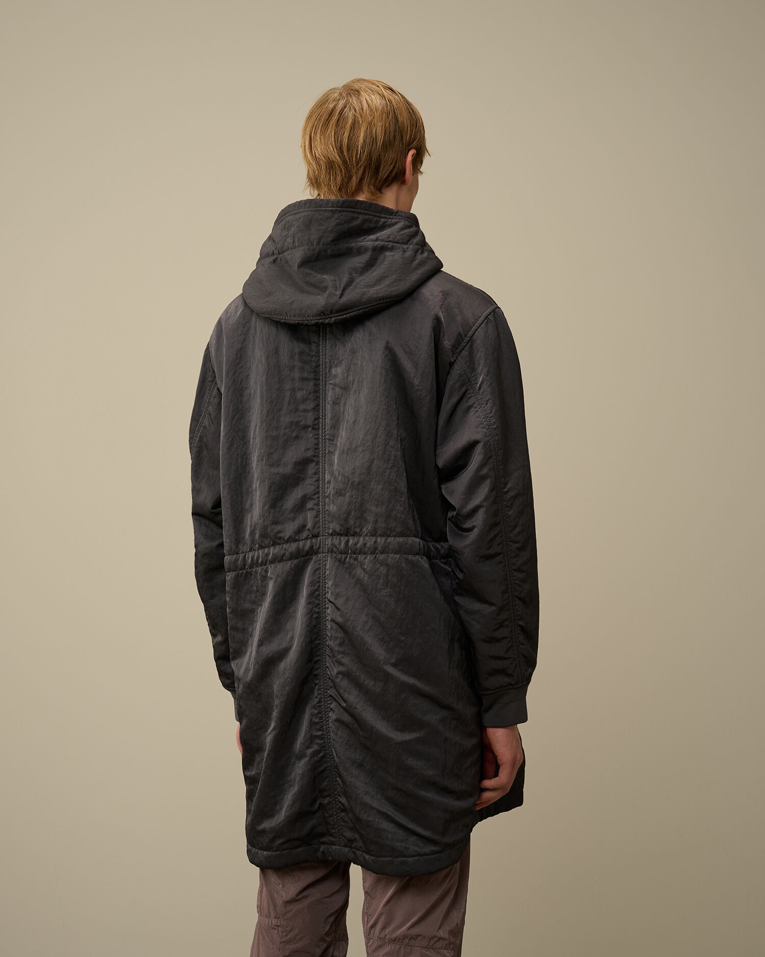Nylon B Lined Hooded Parka - 3