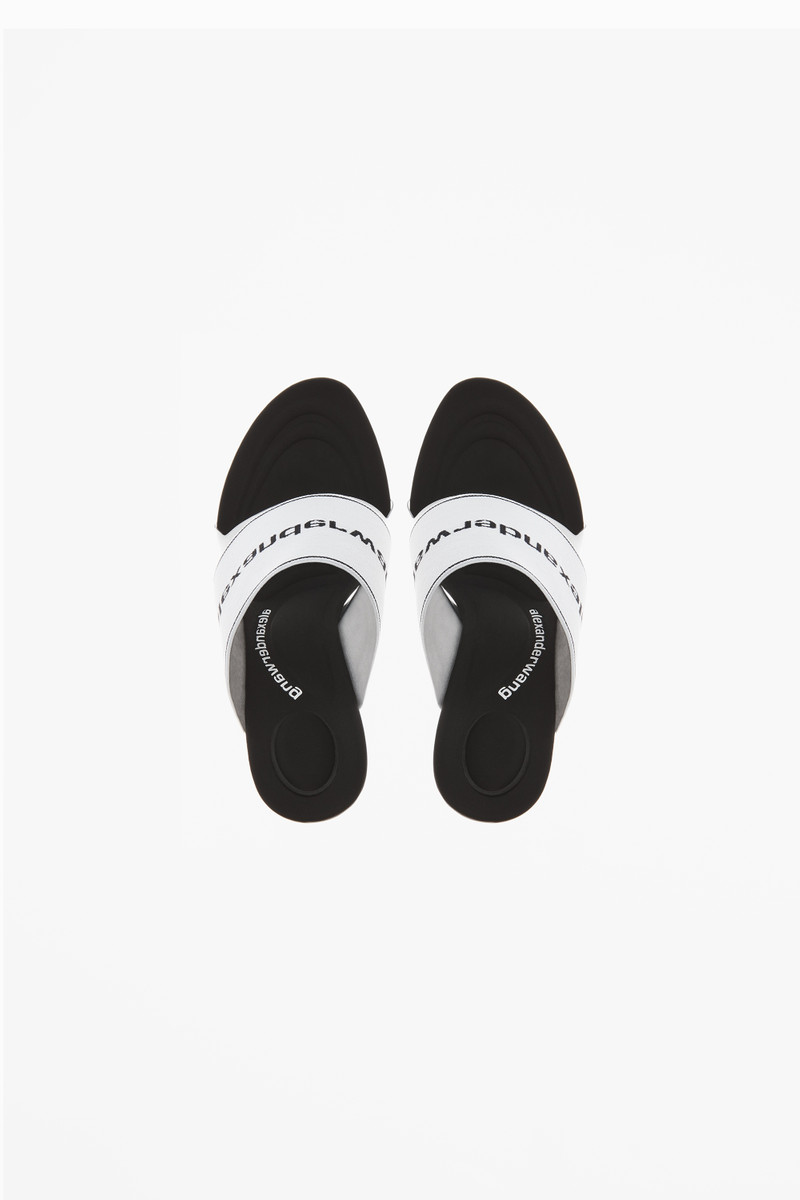 SIENNA MULE IN LOGO ELASTIC PVC 4