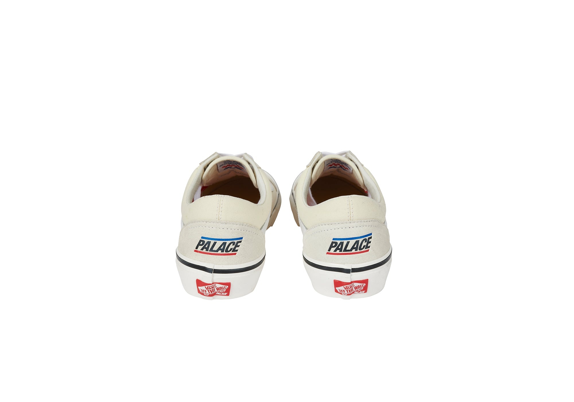 PALACE VANS SKATE OLD SKOOL CLASSIC WHITE - 4