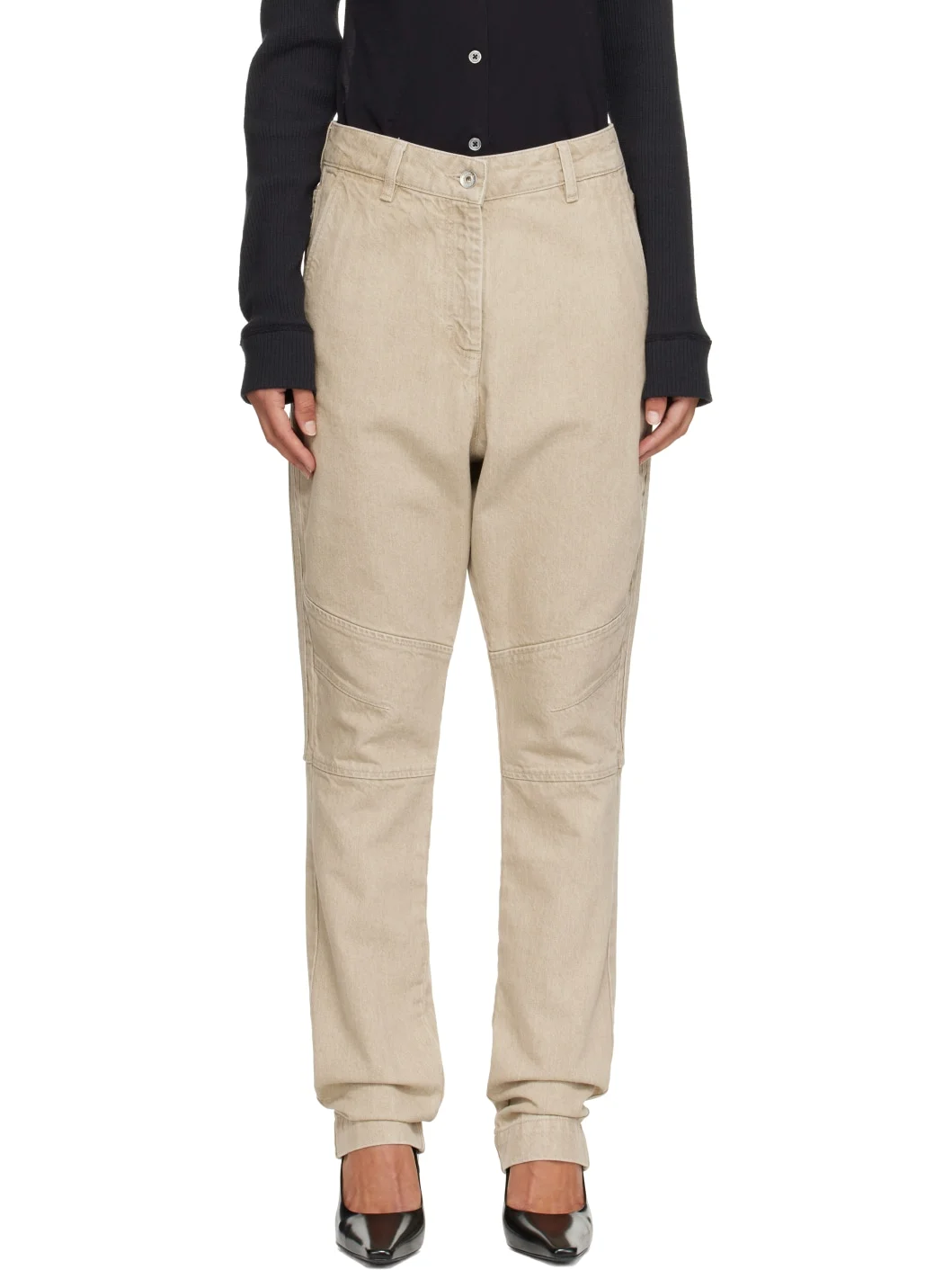 Brown CC Jeans - 1