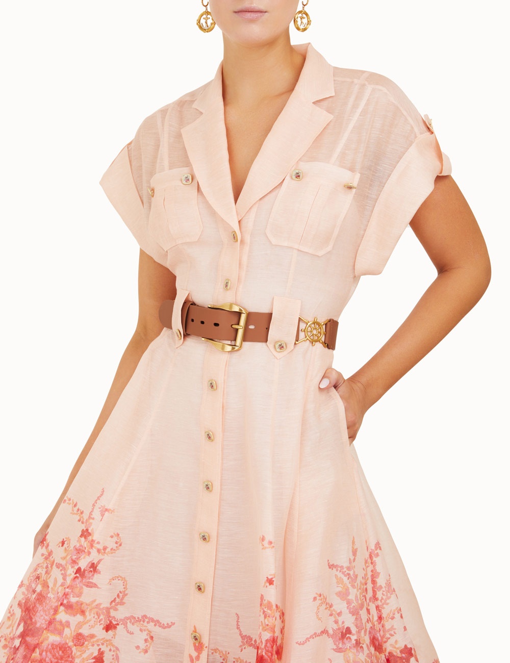 NAUTICAL WIDE WAIST BELT - 2
