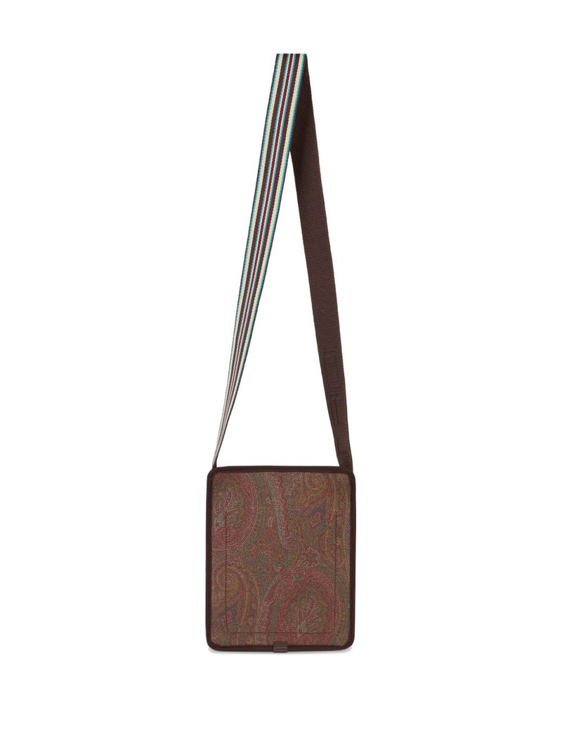 Etro paisley-pattern messenger bag outlook