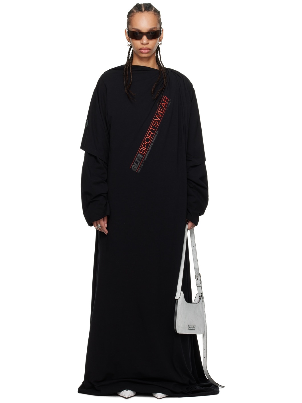 Black Shayne Oliver Edition Maxi Dress - 1