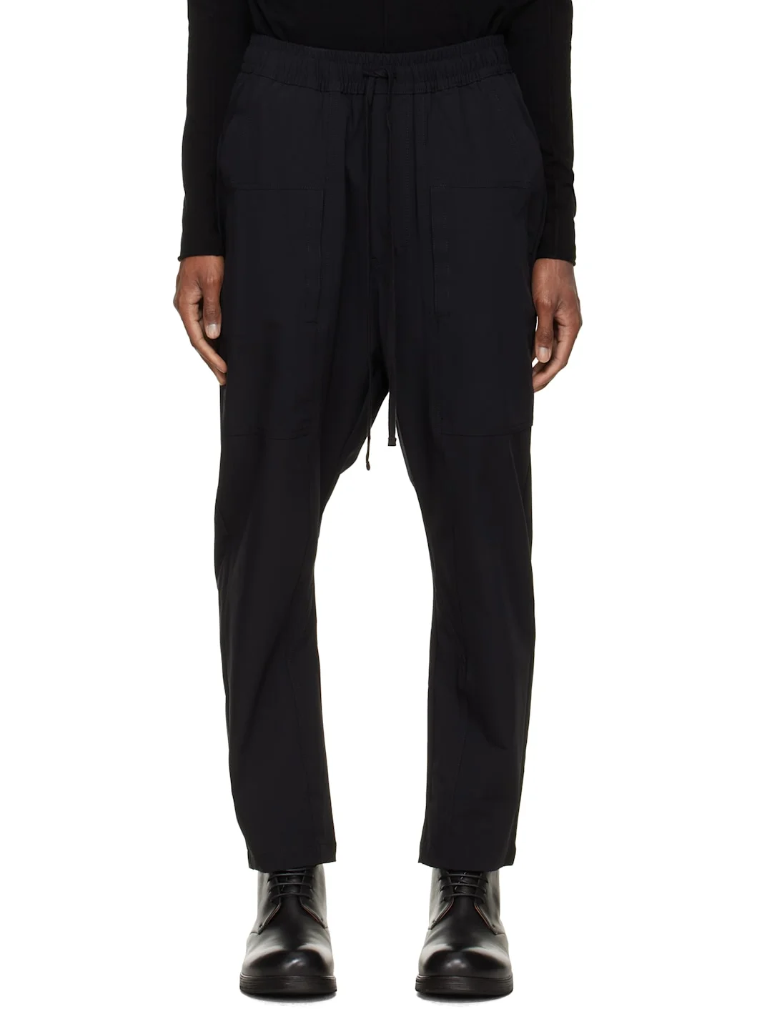 Black P 54 Track Pants - 1