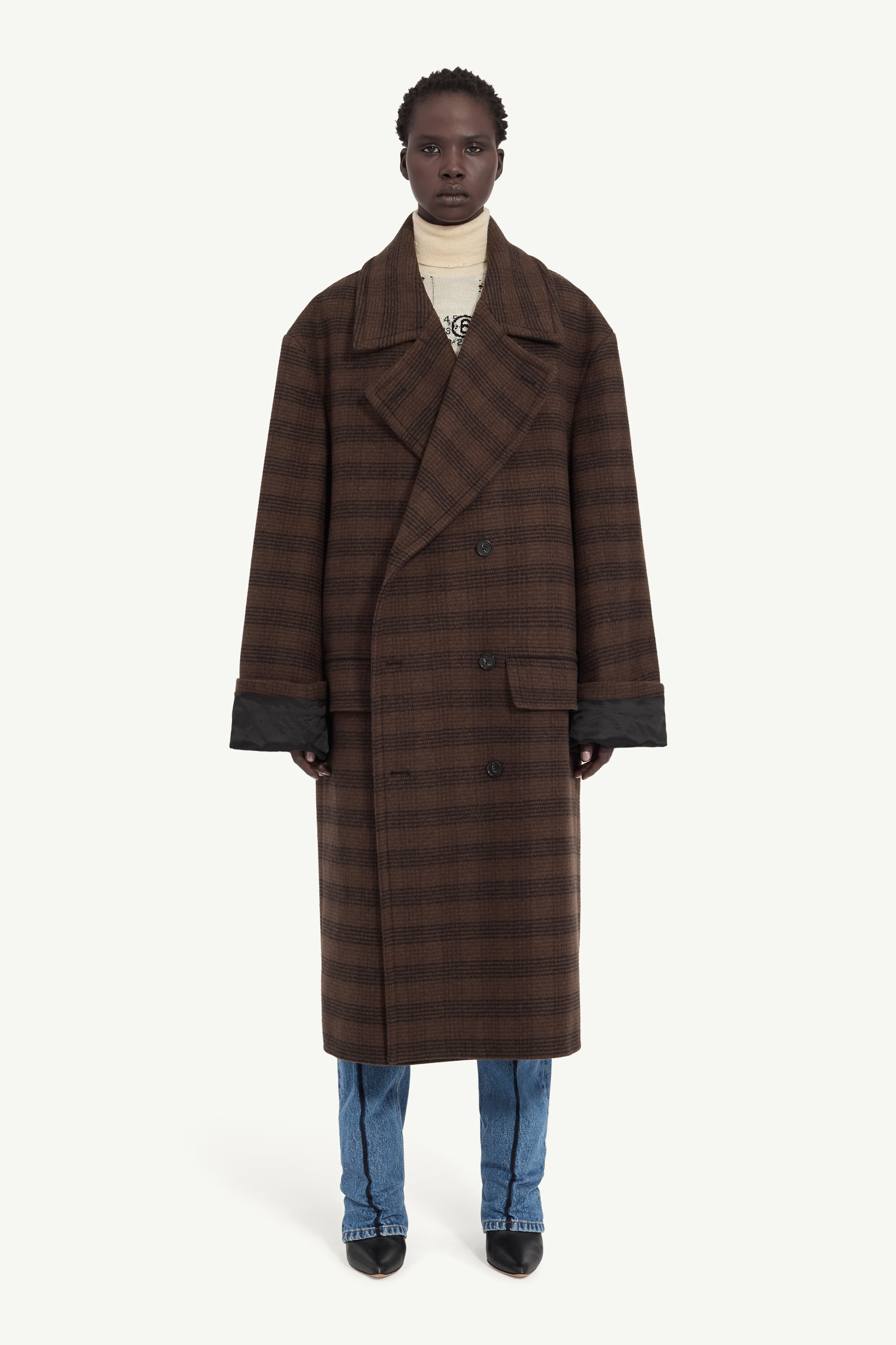 Checked coat - 2