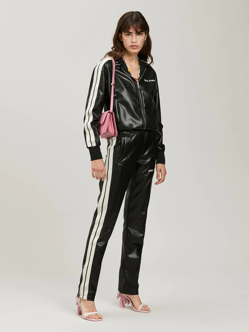 Palm Angels LEATHER TRACK JACKET outlook