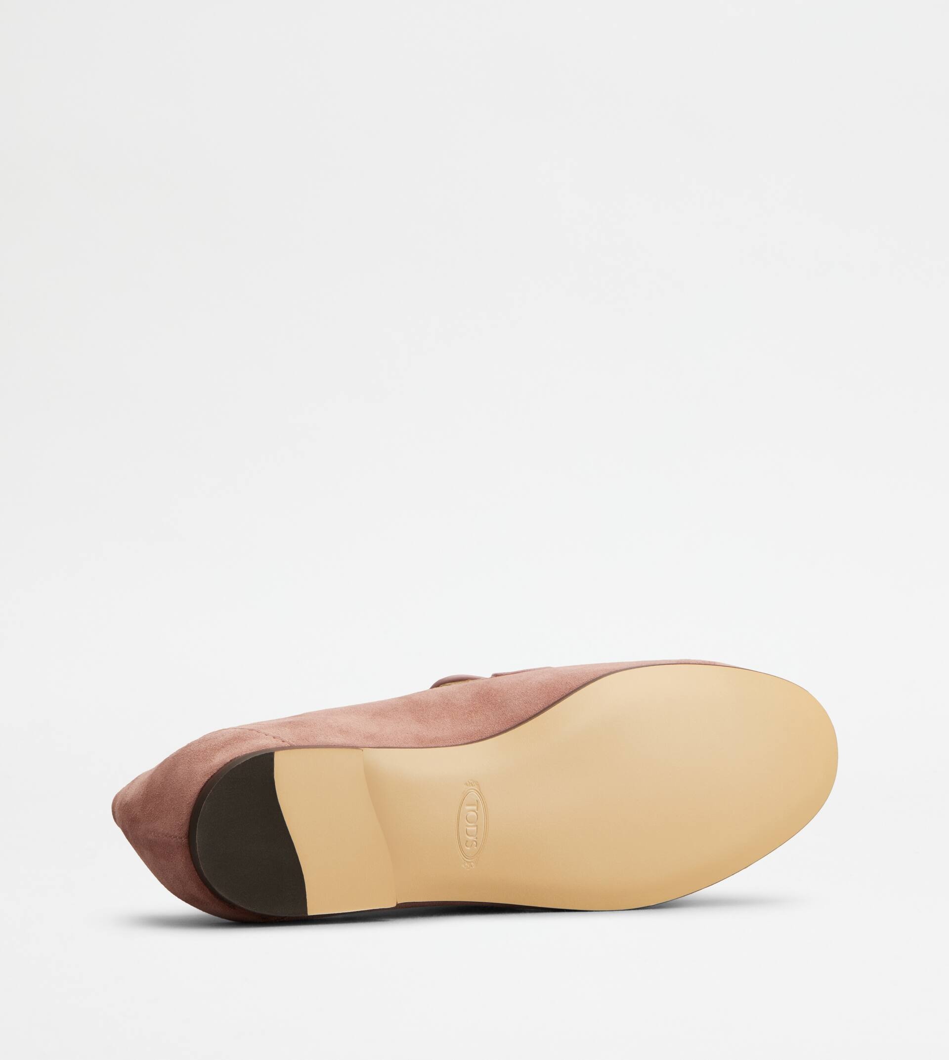 KATE LOAFERS IN SUEDE - PINK - 5