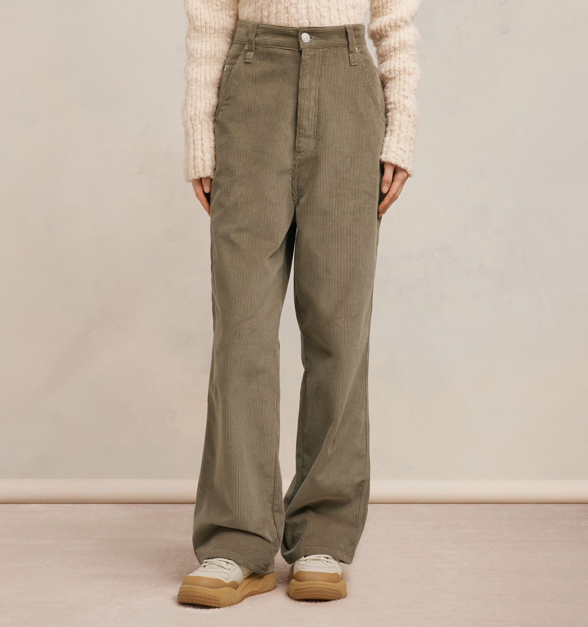 Baggy Fit Trousers - 7