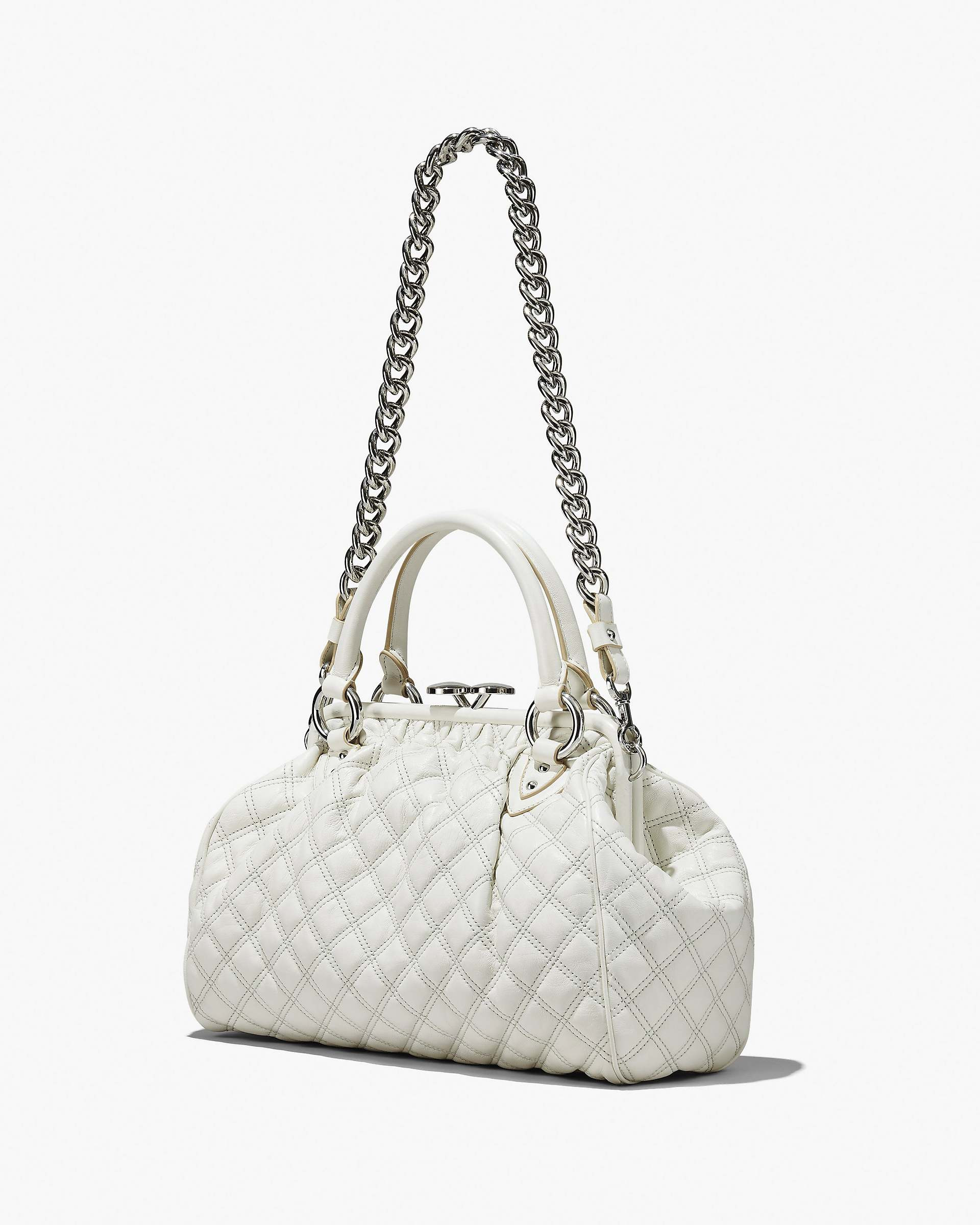 RE-EDITION QUILTED LEATHER STAM BAG - 3