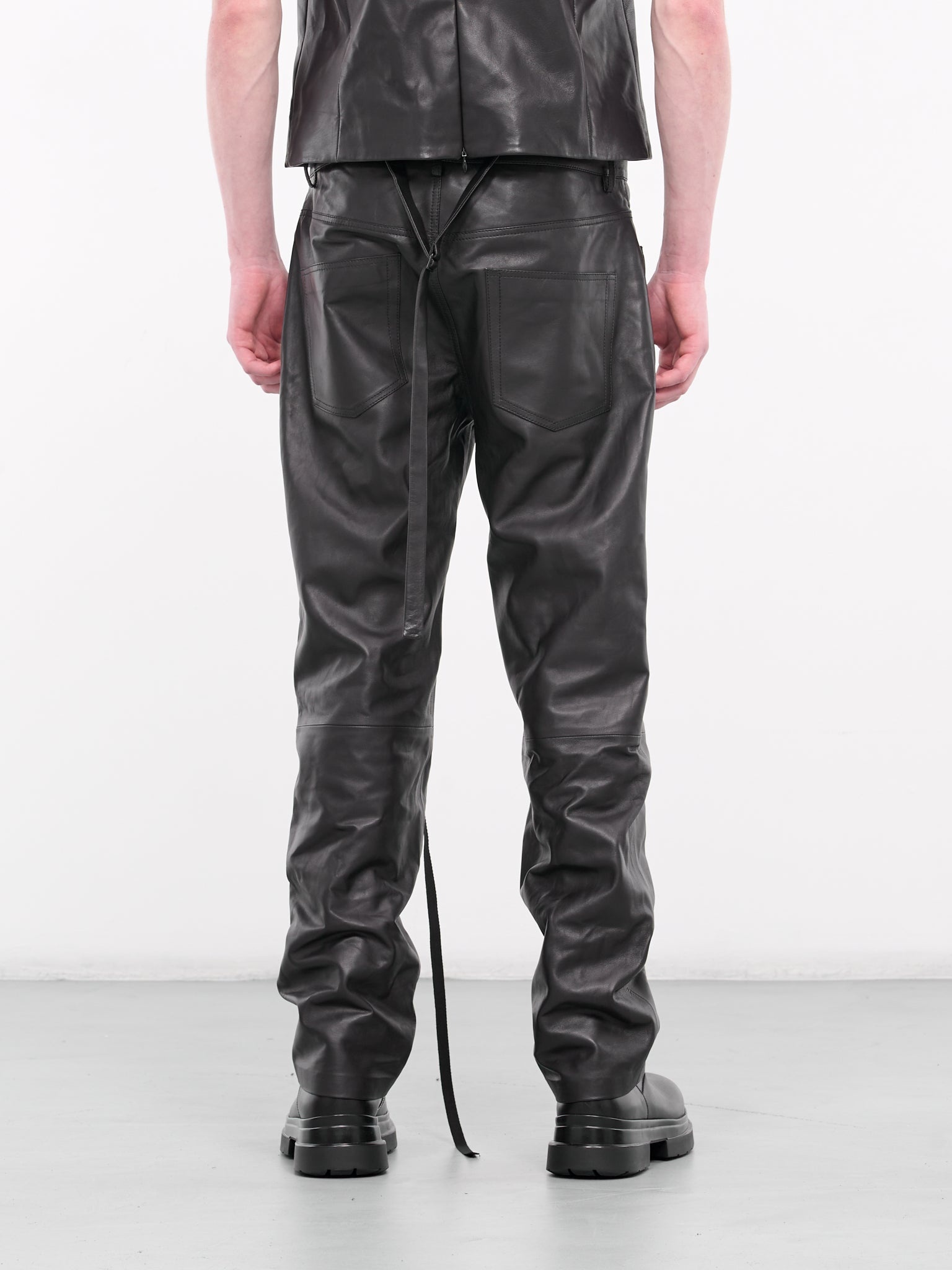 Govaart Leather Trousers - 3