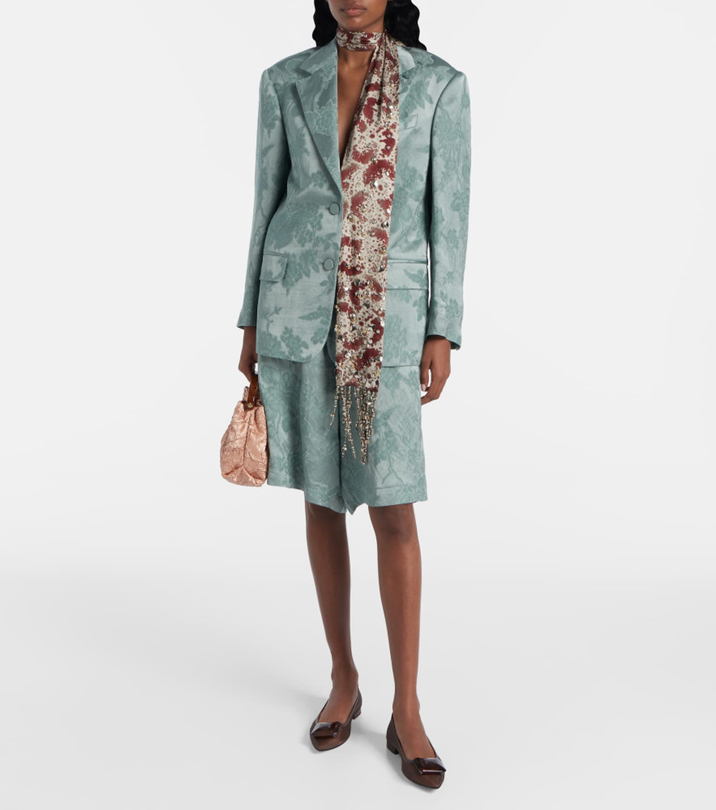 Gianvito Rossi Jaipur embellished ballet flats outlook