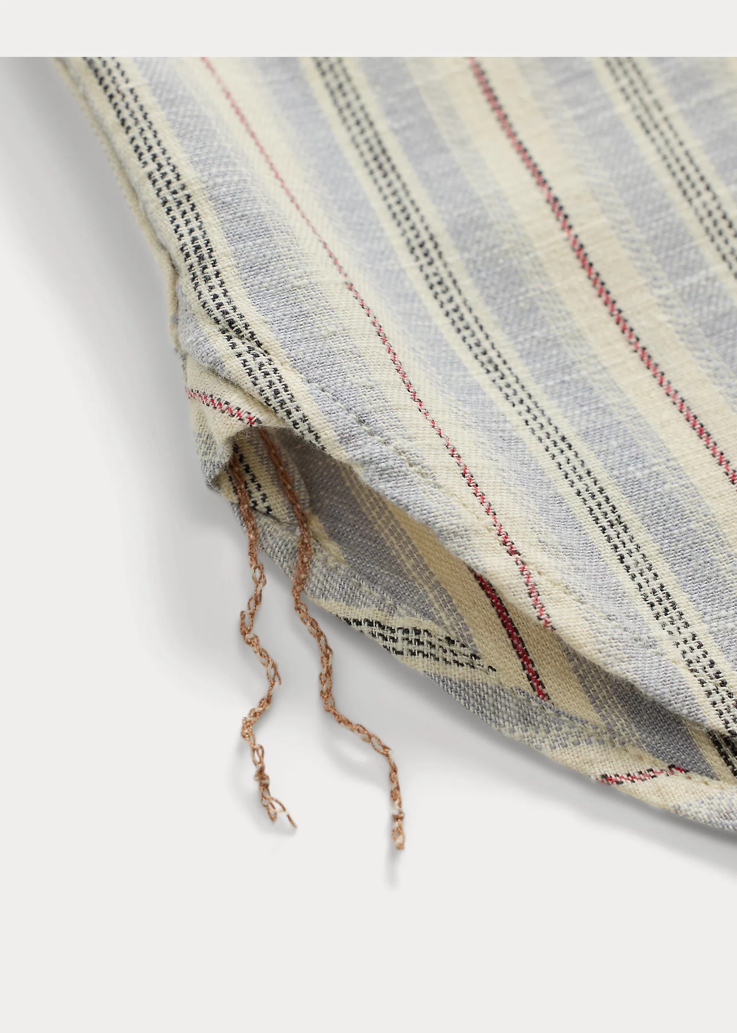 Striped Twill Popover Shirt - 4