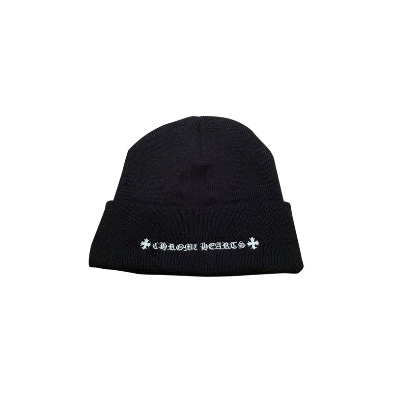 Chrome Hearts Chrome Hearts x Matty Boy Chomper Beanie 'Black' outlook
