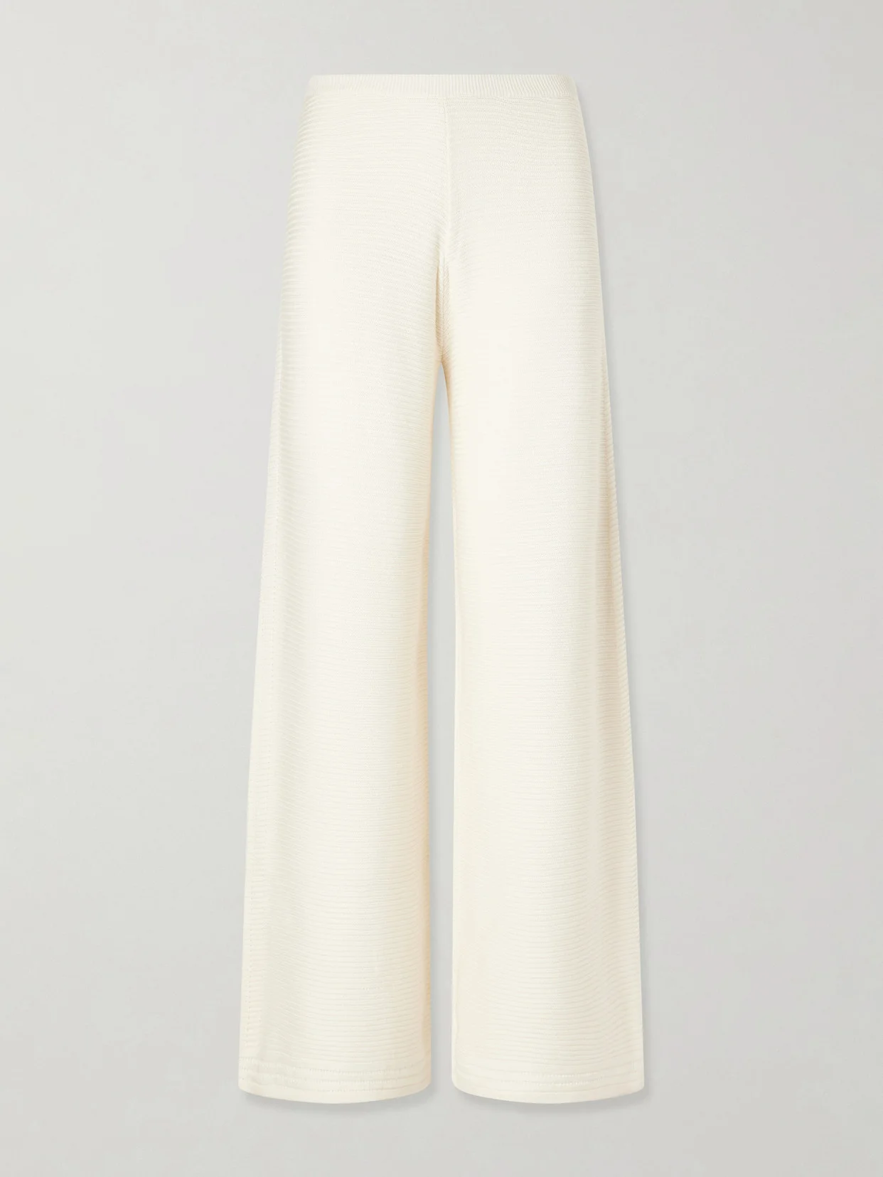 Babs Crocheted Cotton-blend Wide-leg Pants - 1