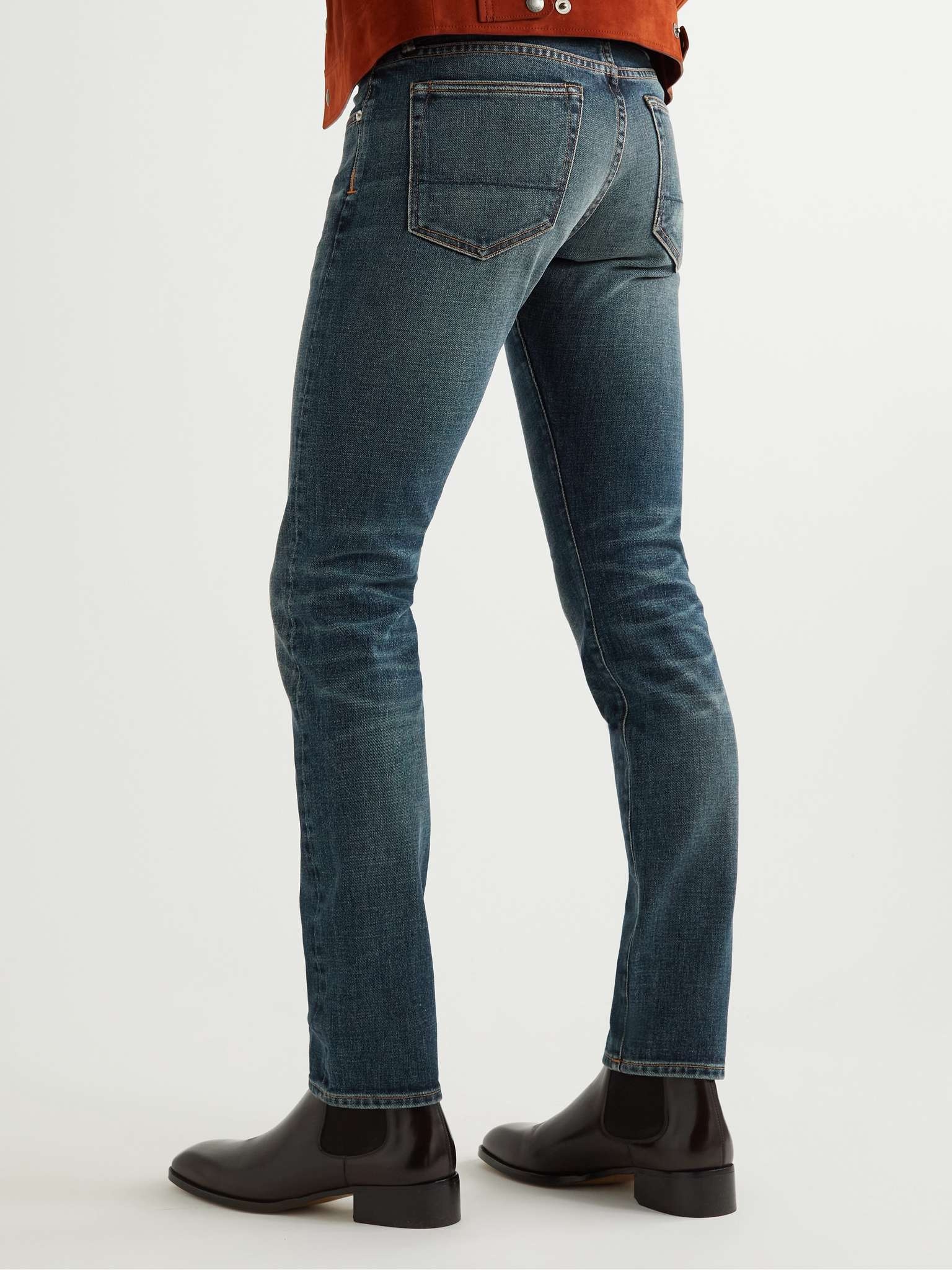 Skinny-Fit Selvedge Jeans - 4