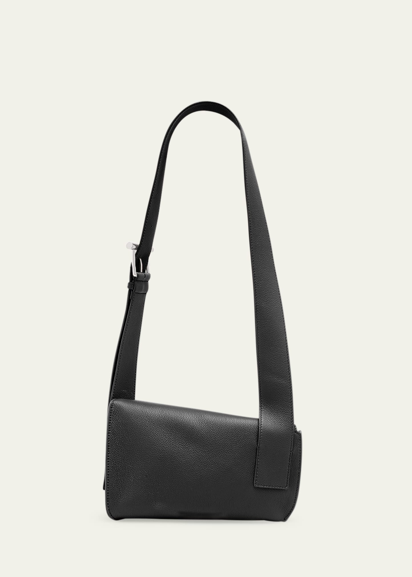 Sling Leather Crossbody Bag - 3