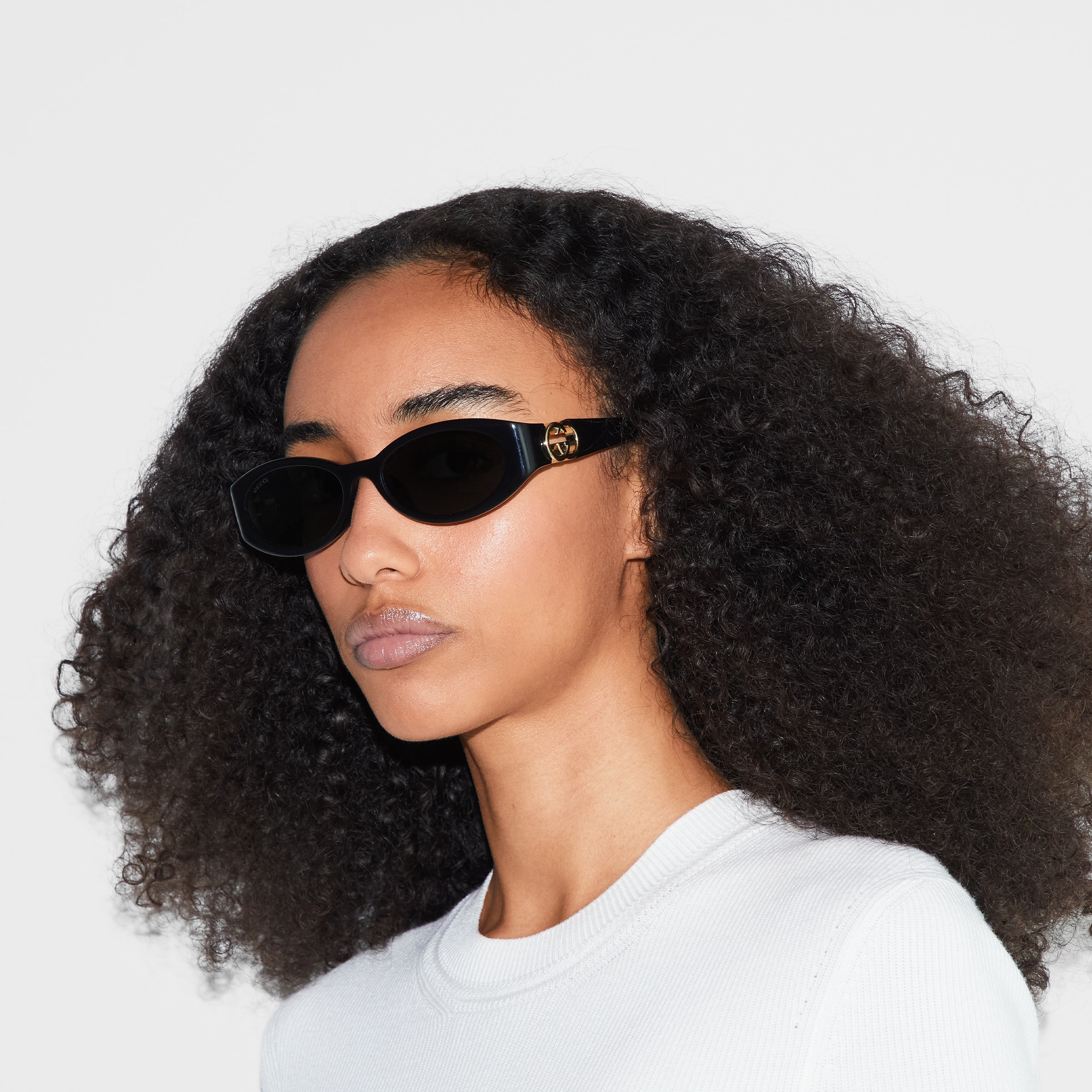 Oval frame sunglasses - 3