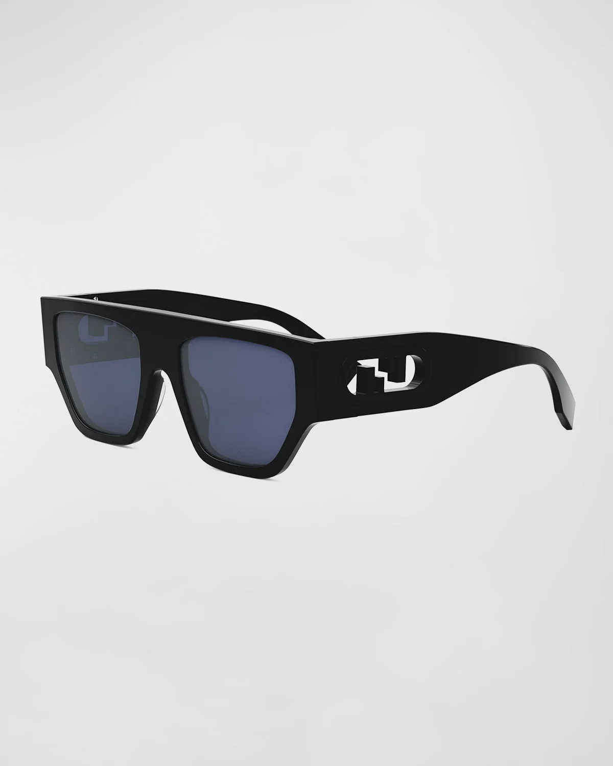 O'Lock Flat-Top Nylon Cat-Eye Sunglasses - 1