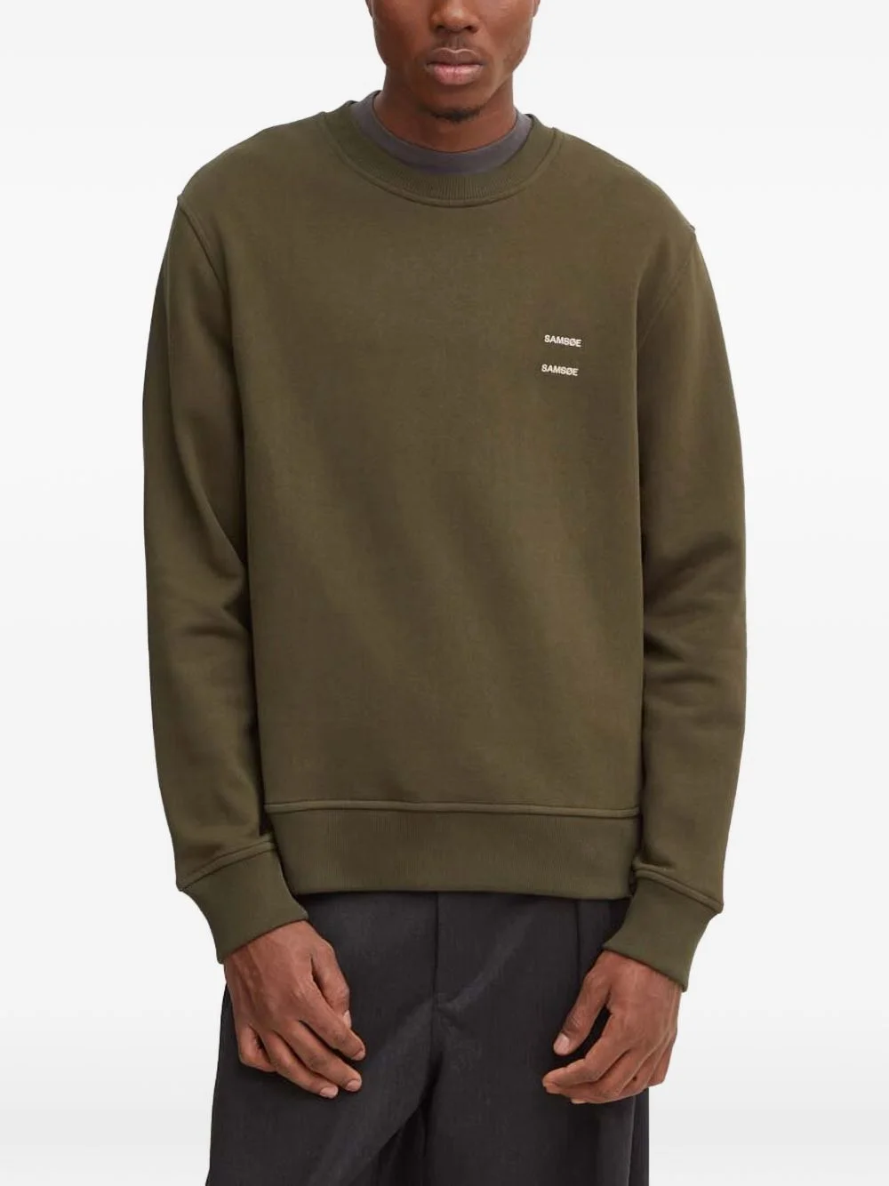 crew-neck sweatshirt - 1
