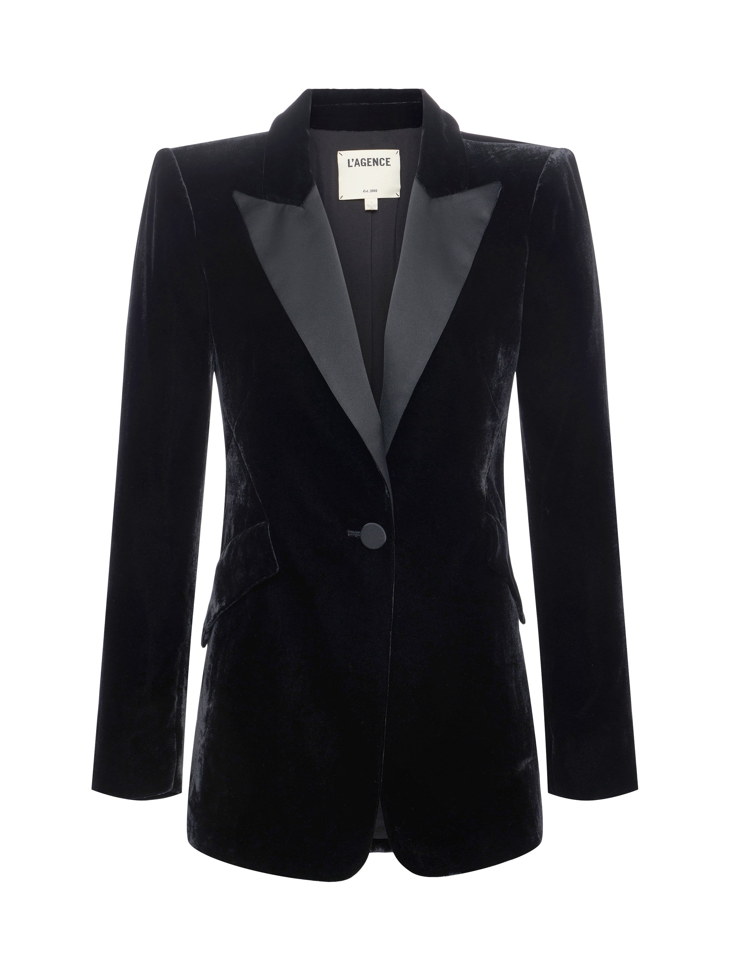 Sheila Velvet Blazer - 1
