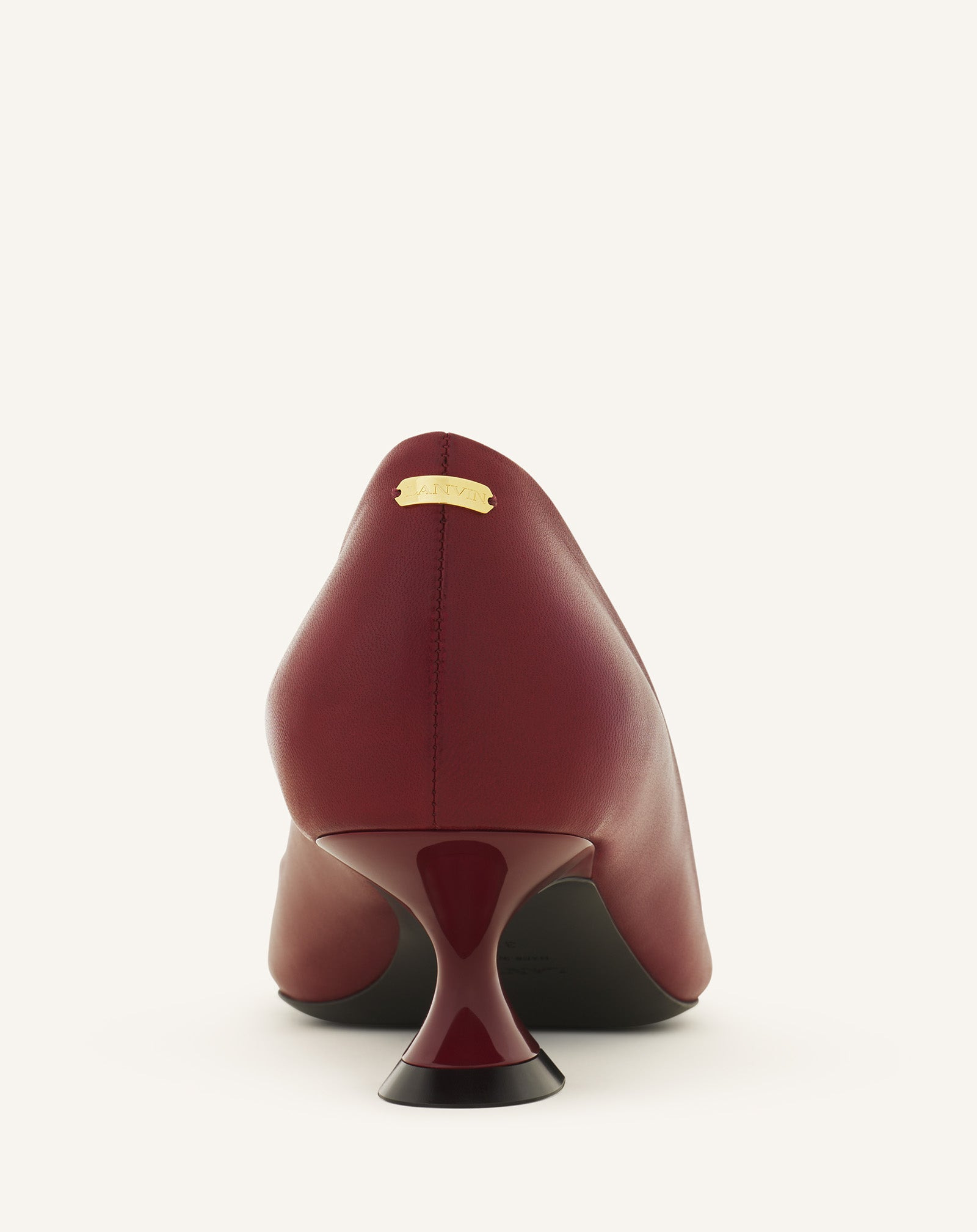 MIDNIGHT STEP PUMP IN LEATHER - 6