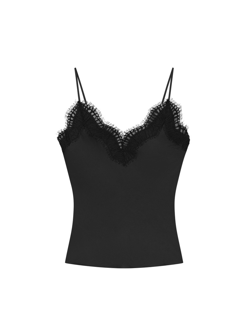 Presley Satin and Lace Camisole Top 1