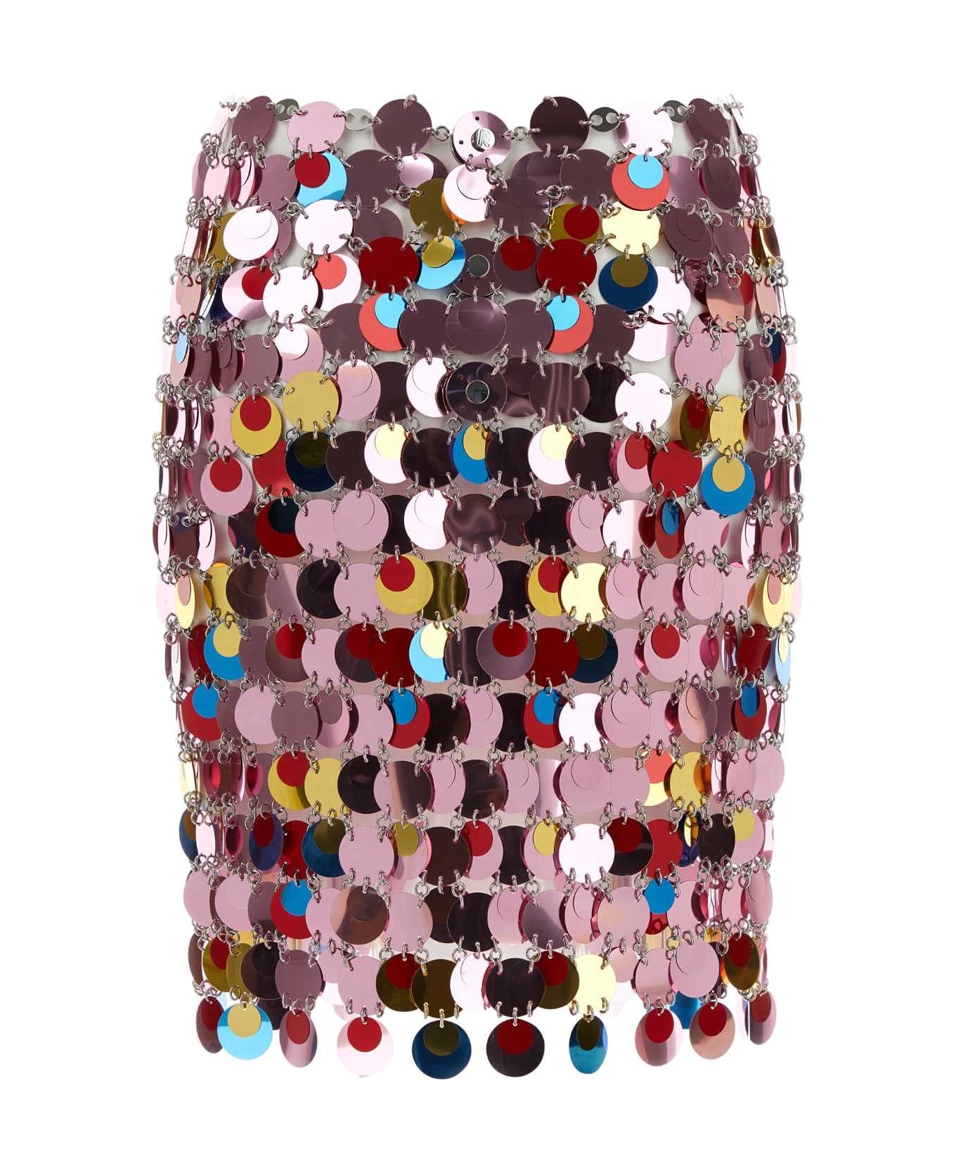 Multicolor Maxi Sequins Skirt - 2