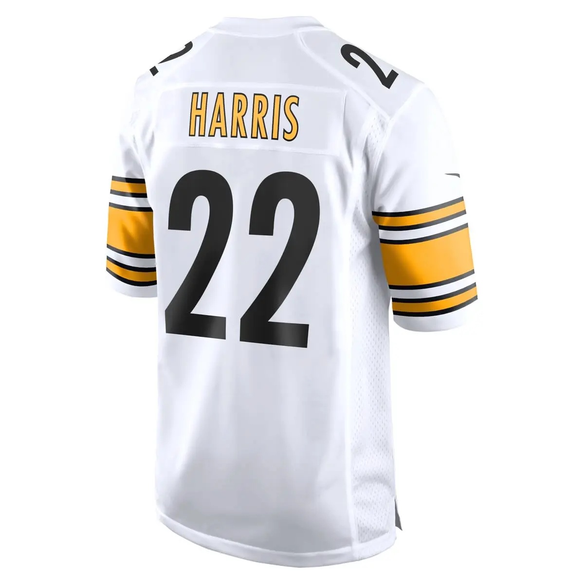 Men's Nike Najee Harris White Pittsburgh Steelers Game Jersey - 3