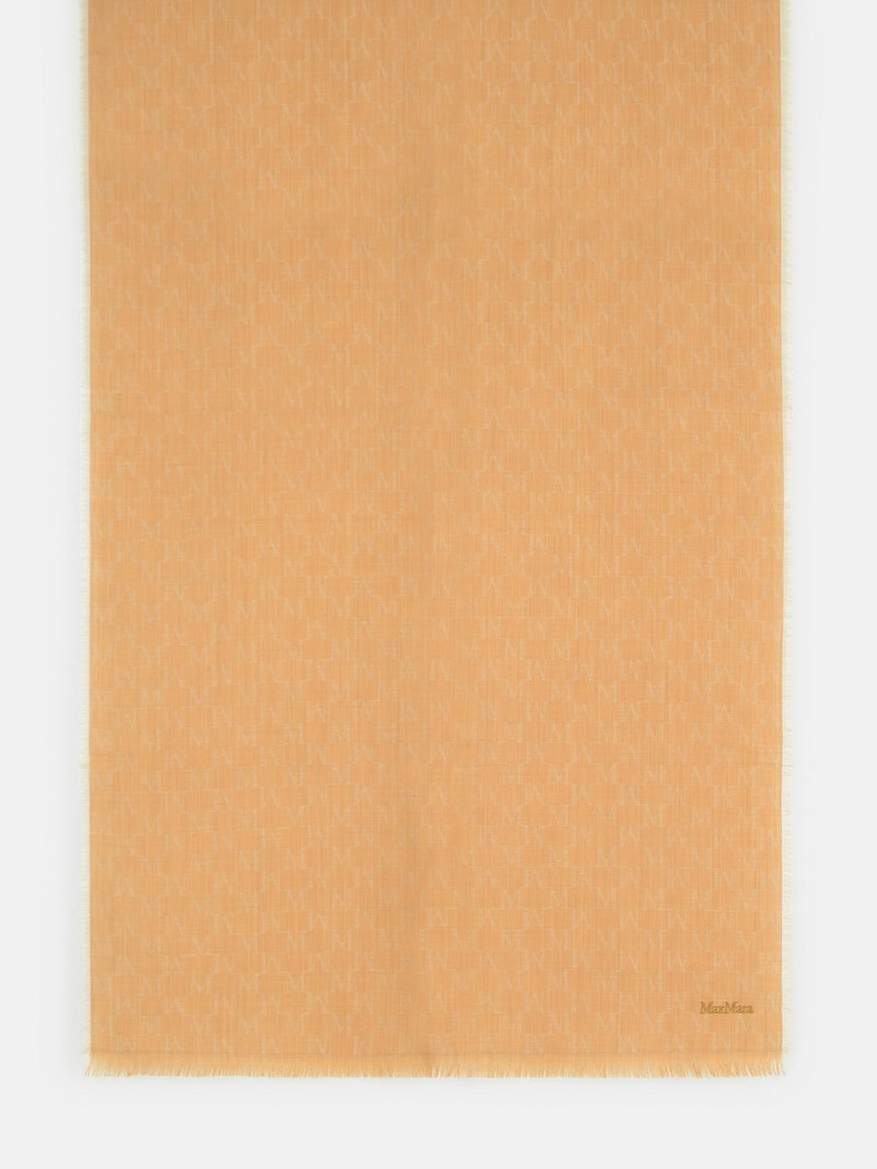 'MAGICO' CAMEL VIRGIN WOOL SCARF 1