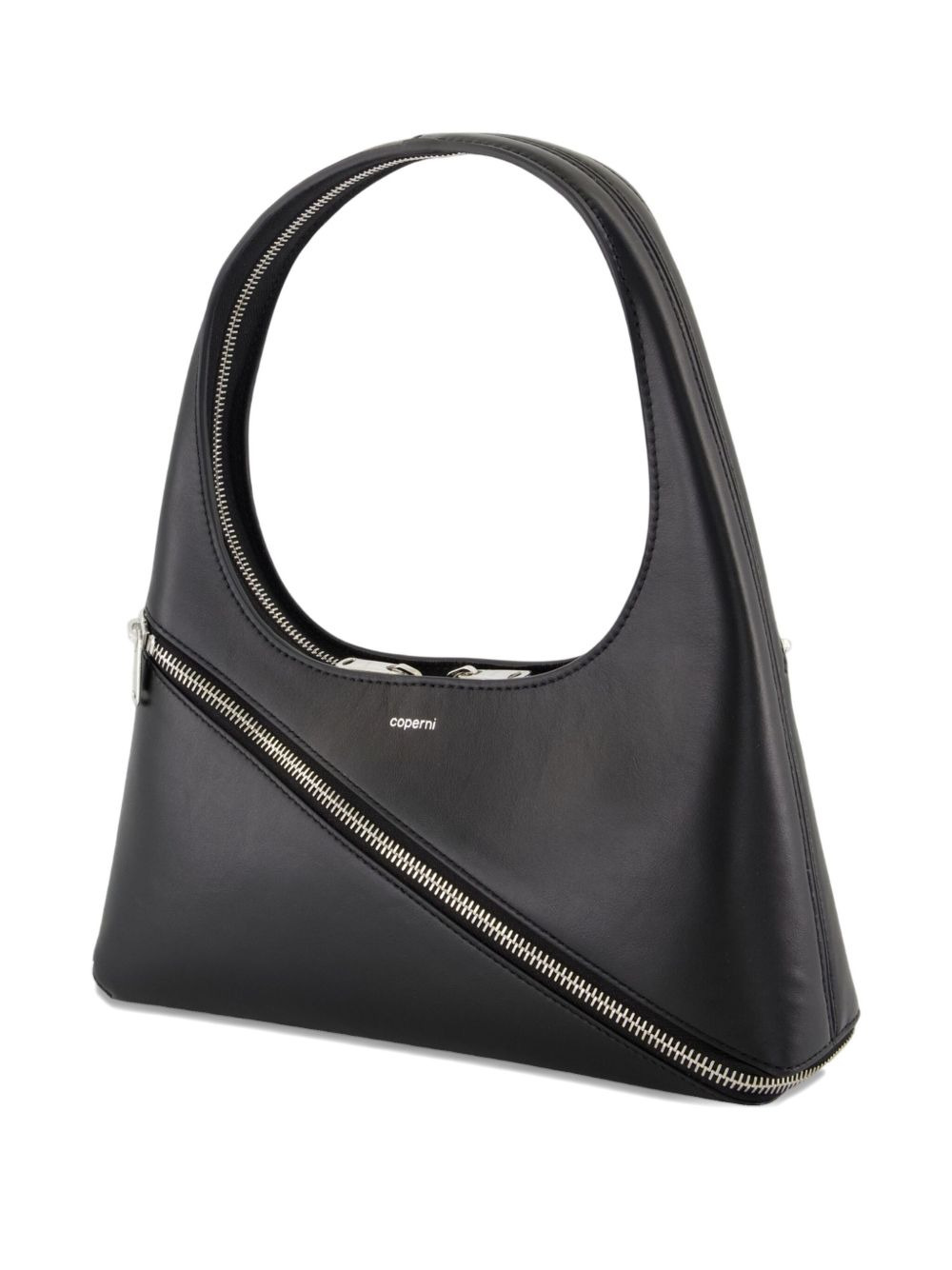 calf-leather shoulder bag - 3