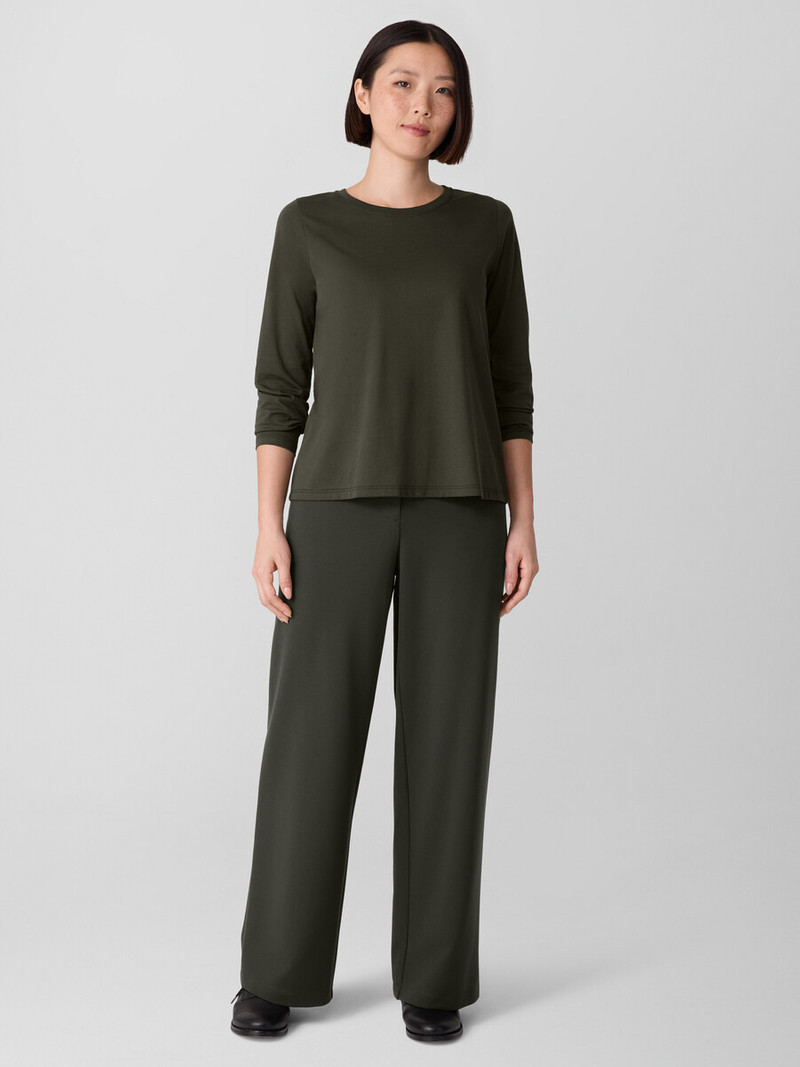 Organic Pima Cotton Jersey Long-Sleeve Tee 7