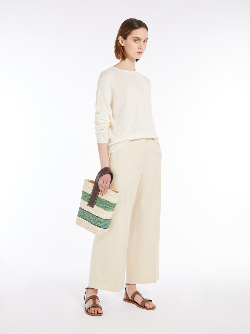 WEEKEND Max Mara ATZECO Soft linen jumper outlook