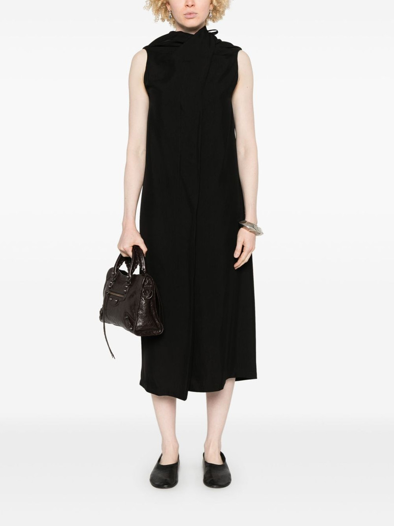 UMA WANG sleeveless midi dress outlook