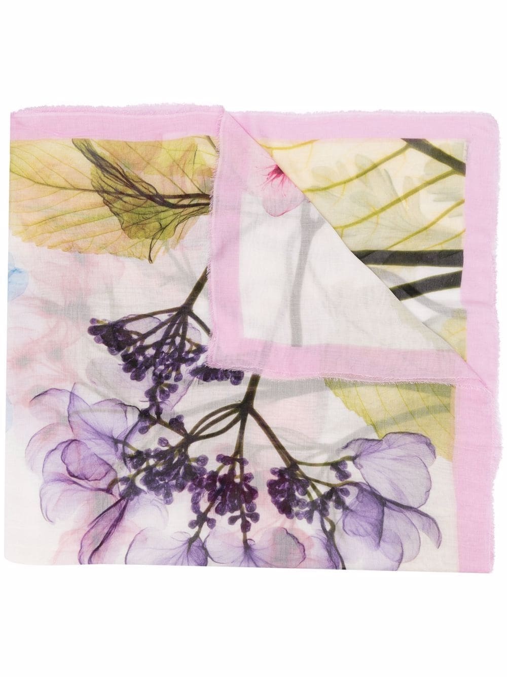 Ninfa print scarf - 1