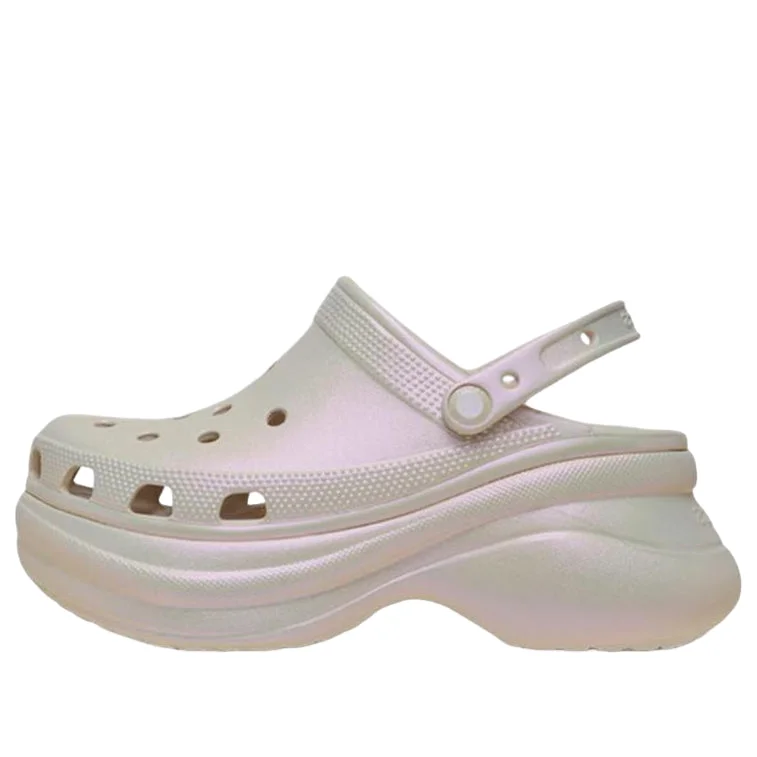 (WMNS) Crocs Retro Rainbow BAE 'Frozen Beige' 213220-2MC - 1