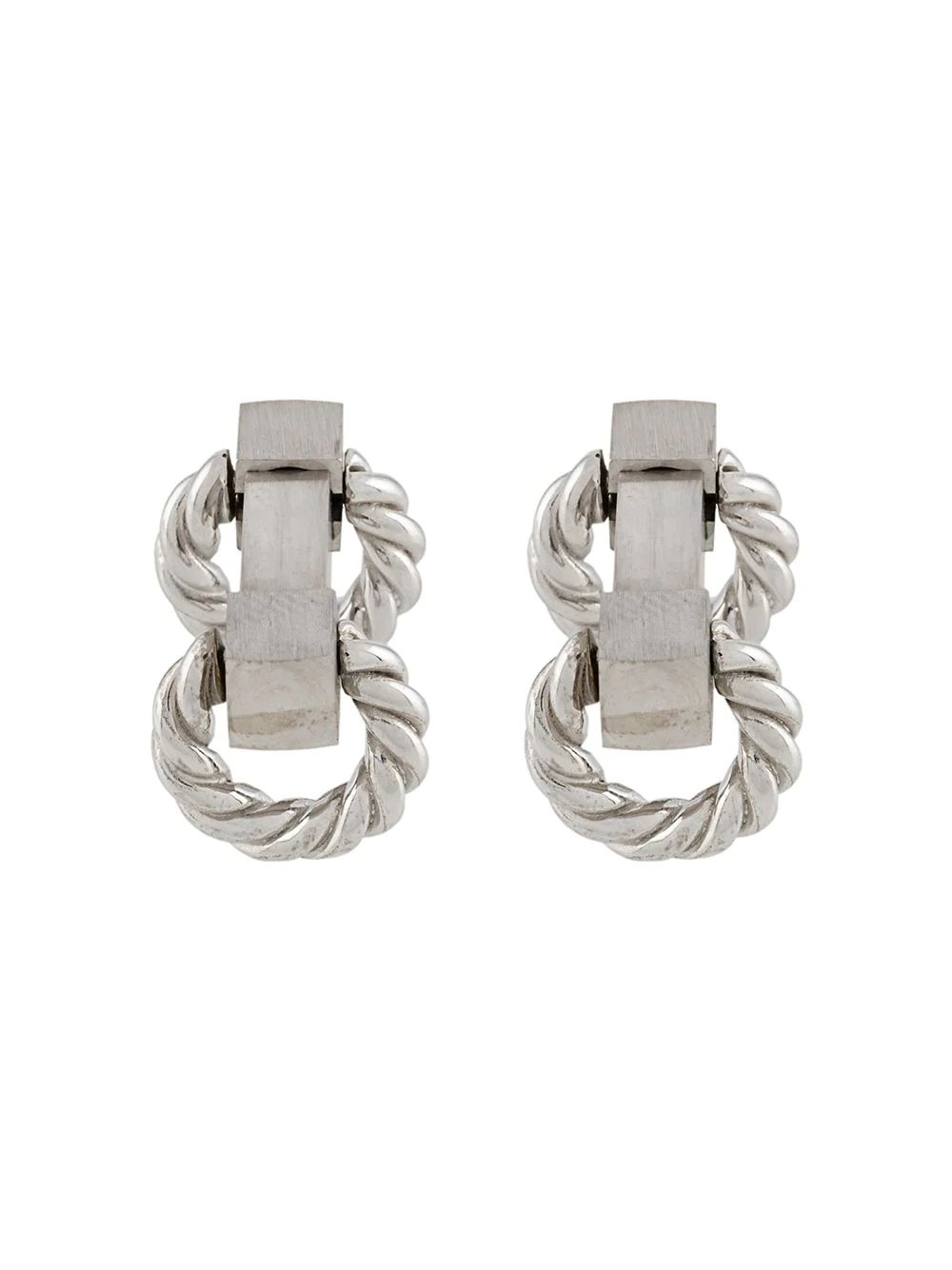 chain link cufflinks - 1