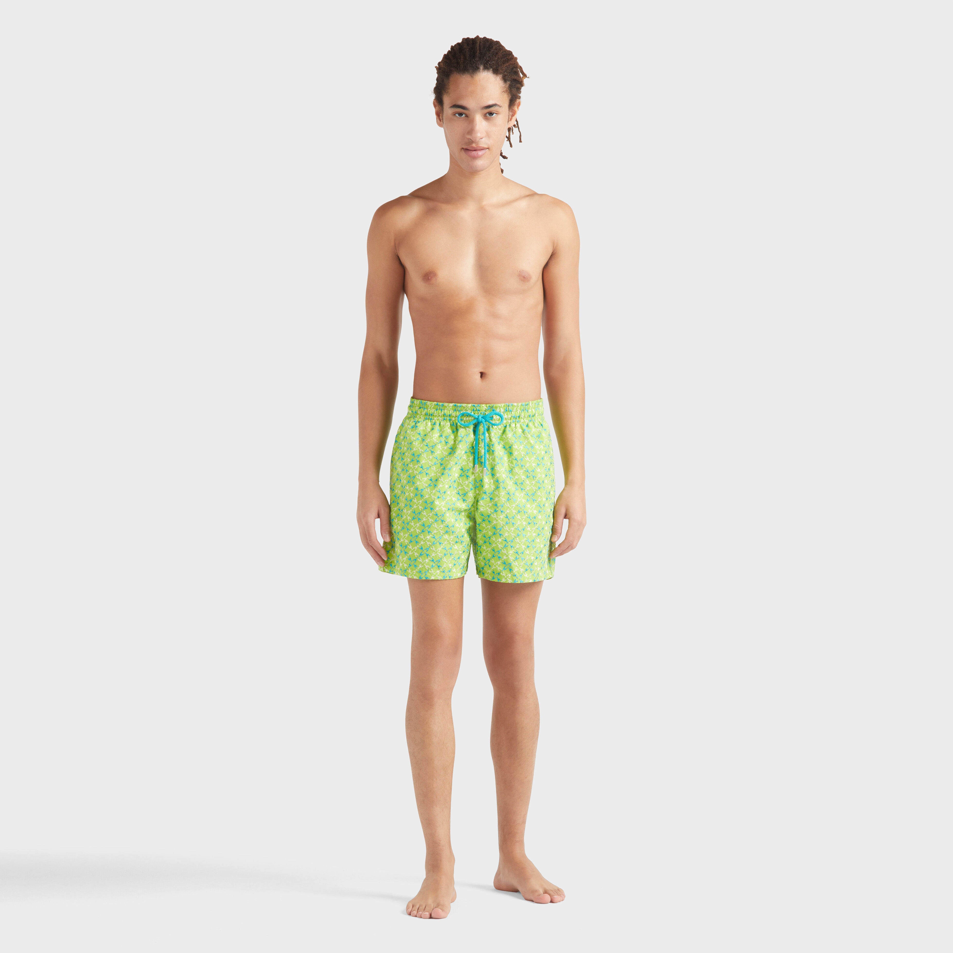 Men Swim Shorts Embroidered Homard Pixel - Limited Edition - 3