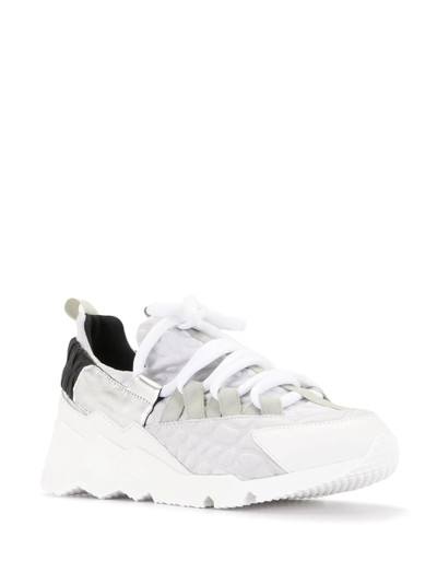 Pierre Hardy contrast panel platform sneakers outlook