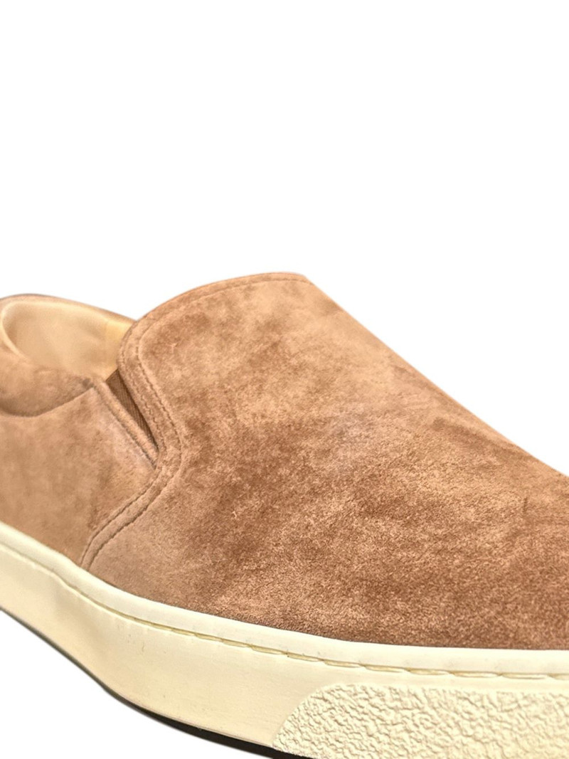 Brunello Cucinelli round-toe slip-on sneakers outlook
