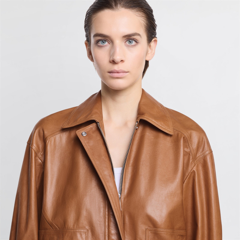 Bomber Jacket in nappa leather 6
