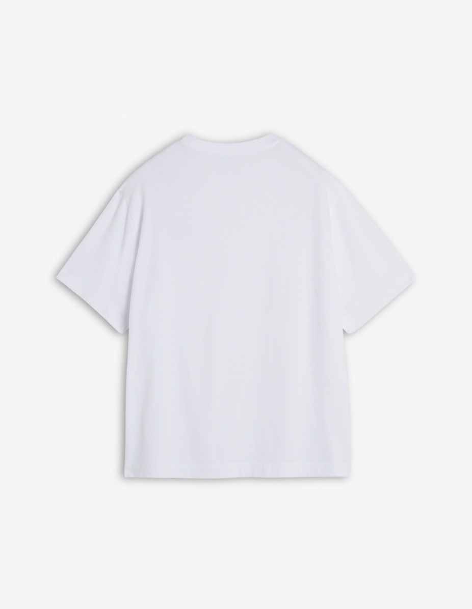 MAISON KITSUNE HANDWRITING EMBROIDERY OVERSIZE TEE - 2