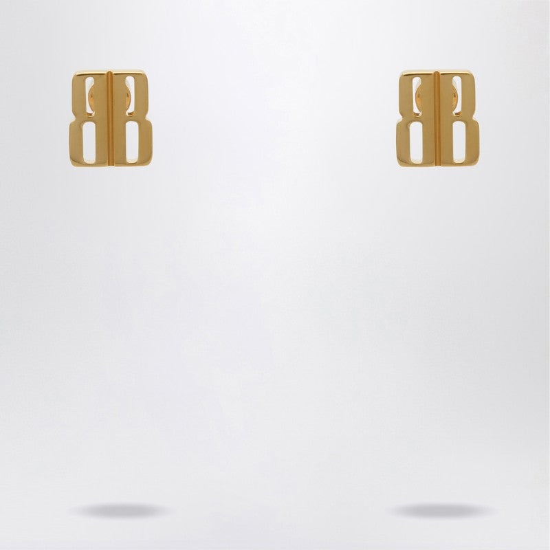 NANO XS GOLD STUD EARRINGS - 1