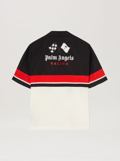 Palm Angels Racing Bowling Shirt outlook