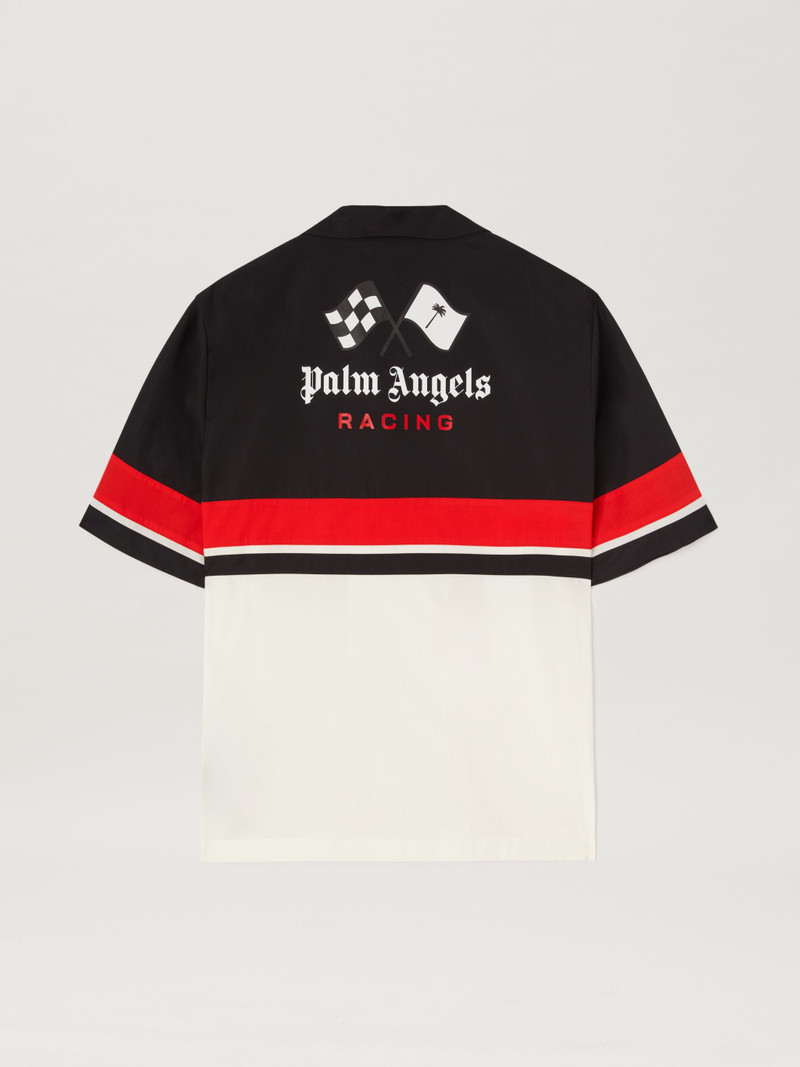 Palm Angels Racing Bowling Shirt outlook