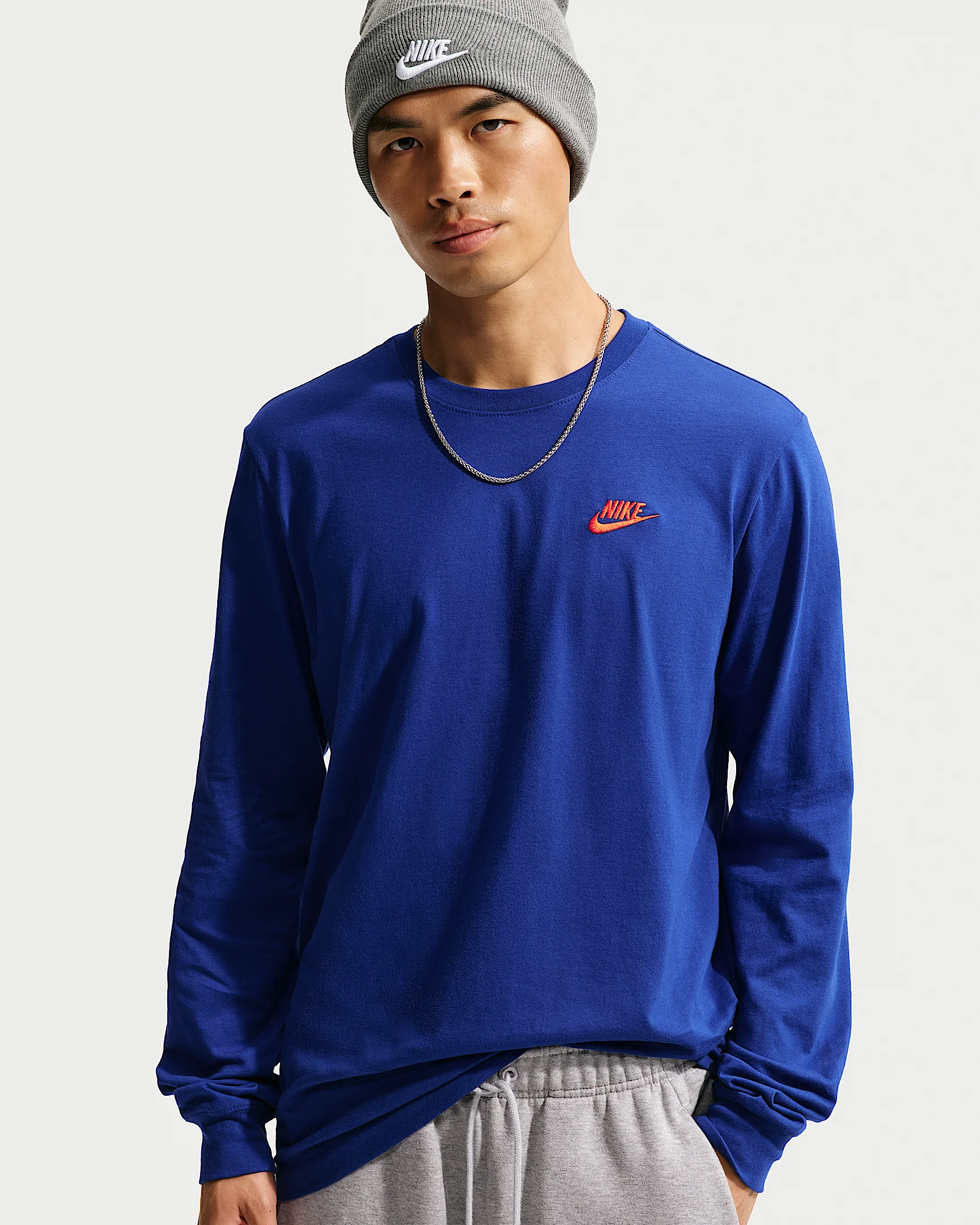 Nike Sportswear Club Men's Long-Sleeve T-Shirt - 1