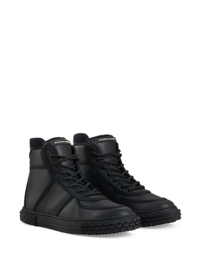 Giuseppe Zanotti Blabber high-top leather sneakers outlook