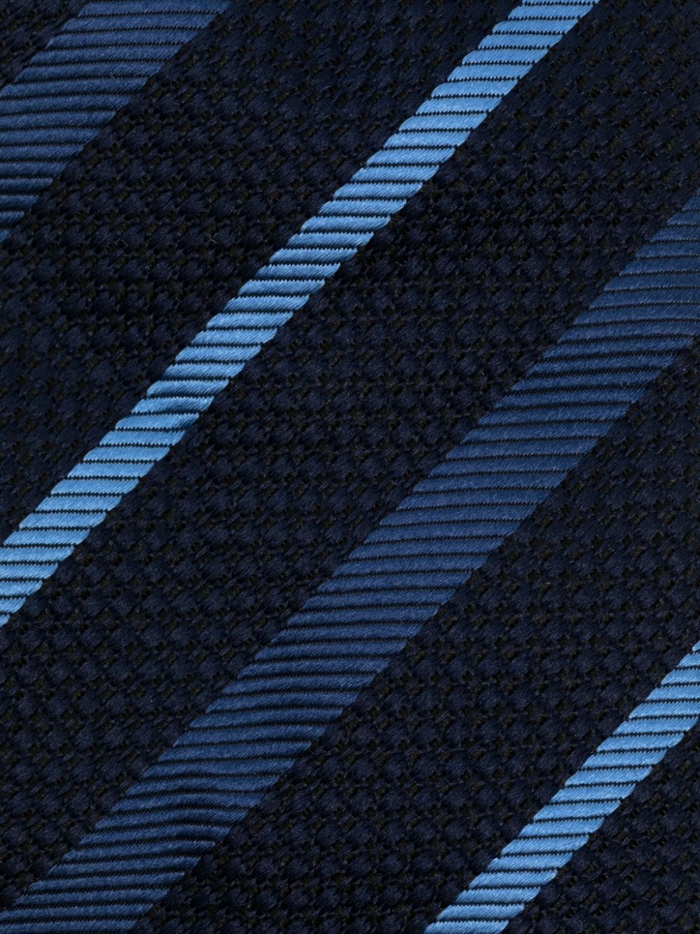 Regimental striped silk tie - 2