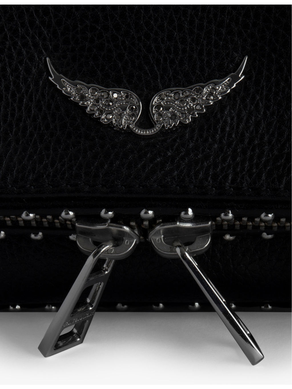Mini Rock leather clutch bag - 2